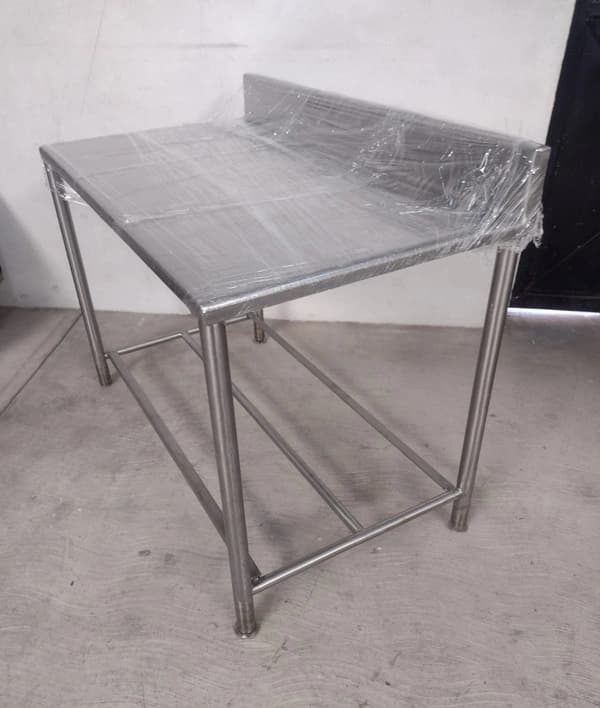 Mesa de trabajo de acero inoxidable 62 × 110 × 75 cm